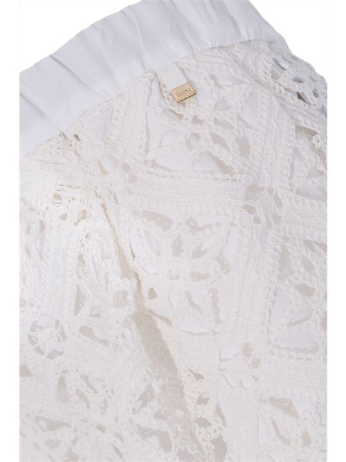 Shorts in crochet di cotone Herno | PT000251D 132951100